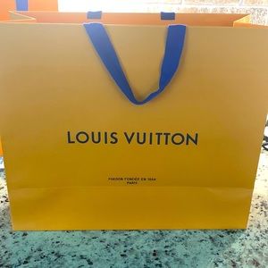 Louis Vuitton shopping bag